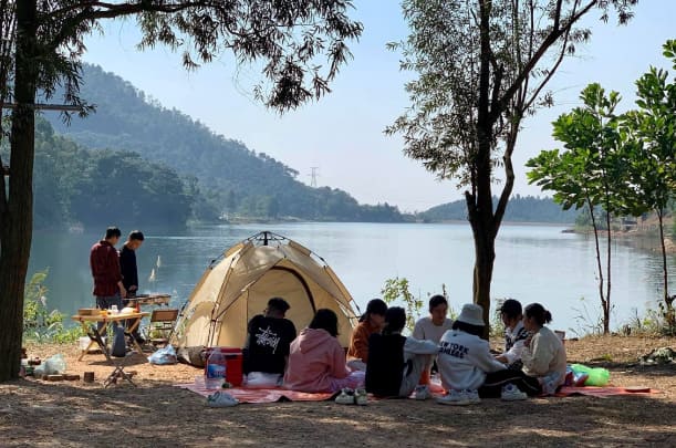 Đồng Đò- địa điểm cắm trại thú vị nhất quanh Hà Nội